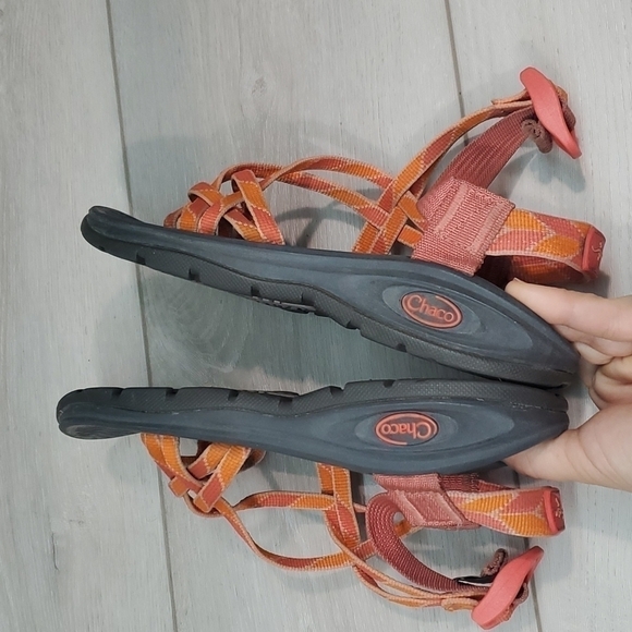 Chaco Women Zvolv X2 Outdoor Hiking Athletic Loop Toe Sandals Shoes sz 5 - Picture 8 of 10